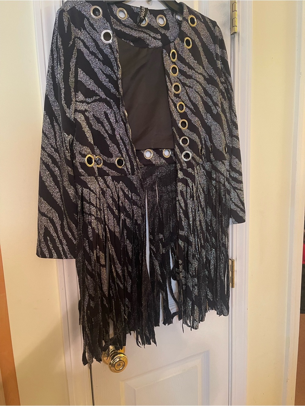 Ladies fringed jacket